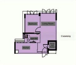 Blk 209C Punggol Crest (Punggol), HDB 2 Rooms #576352711
